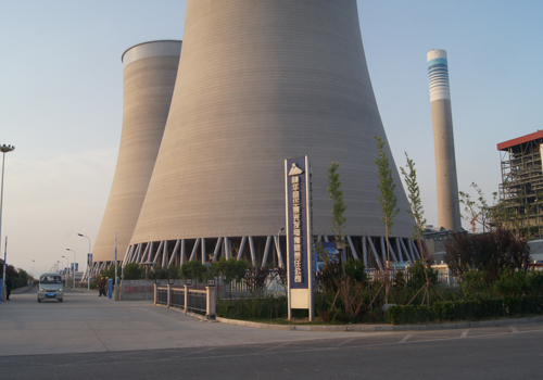 神华国华寿光发电厂2×1000MW机组海水高位收水冷却塔